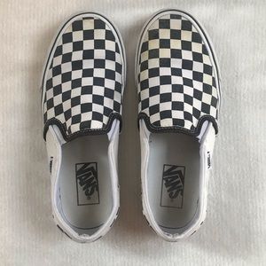 Checkered Vans